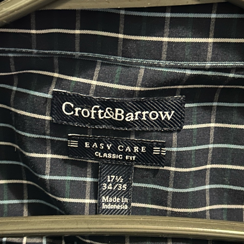 Upcycled Patchwork Button-Up Shirt - image 4